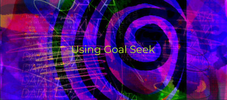 Goal Seek